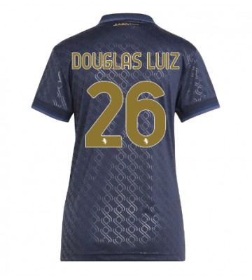 Juventus Douglas Luiz #26 Tercera Equipación Mujer 2024-25 Manga Corta